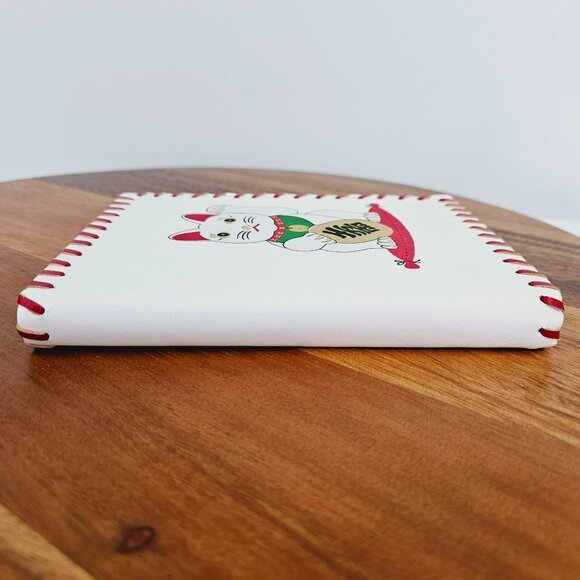 Earthbound Trading Maneki Neko Lucky Cat Journal Unused India Made Lined Pages - Picture 7 of 13